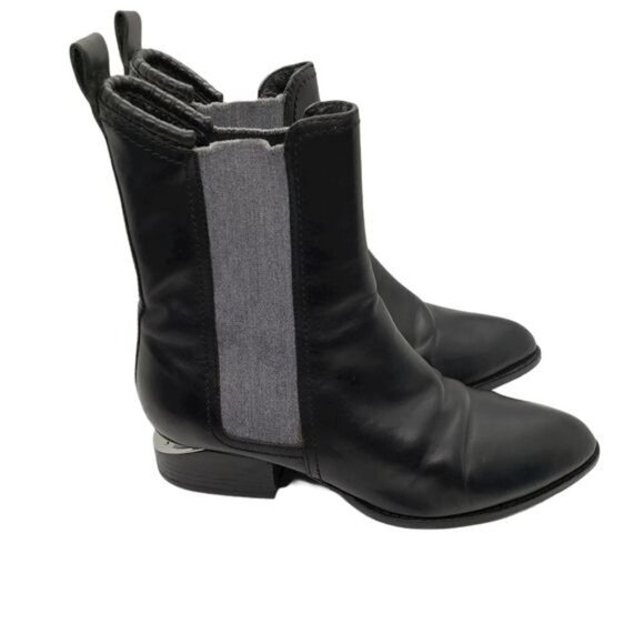 Alexander Wang Anouck Chelsea Classic Boots Size 37.5 - Picture 4 of 14